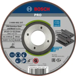 Bosch PRO Semi-Flexible brusni disk, 115×3×22,23 mm 2608602217