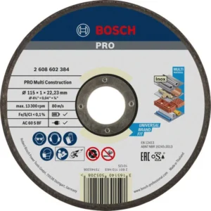 Bosch PRO Multi Material rezna ploča 115×1×22,23 mm 2608602384