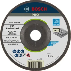 Bosch PRO Stainless Steel brusni disk 150×6×22,23 mm 2608602489