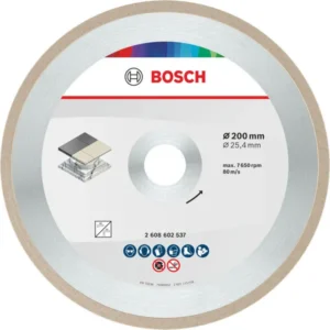 Bosch Ceramic Dijamantska rezna ploča 200×7 mm, otvor 25,4 mm 2608602537