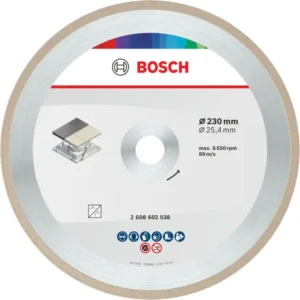 Bosch Ceramic Dijamantska rezna ploča 230×7 mm, otvor 25,4 mm 2608602538