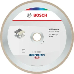 Bosch Ceramic Dijamantska rezna ploča 250×7 mm, otvor 30/25,40 mm 2608602539
