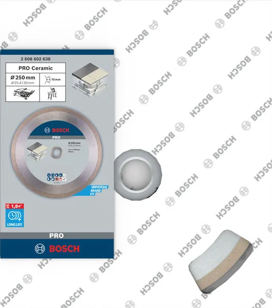 PRO Ceramic dijamantska rezna ploča 250×30/25,4 mm 2608602638