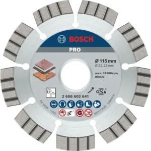 Bosch PRO Stone dijamantska ploča od 115×22,23×2,2 mm 2608602641
