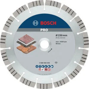 Bosch PRO Stone dijamantska rezna ploča 230×22,23 mm 2608602645