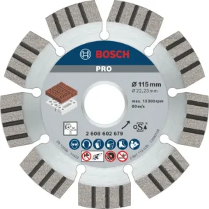 Bosch PRO Abrasive dijamantska rezna ploča, 115×22,23 mm 2608602679