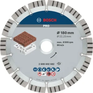 Bosch PRO Abrasive dijamantska rezna ploča 180×22,23 mm 2608602682