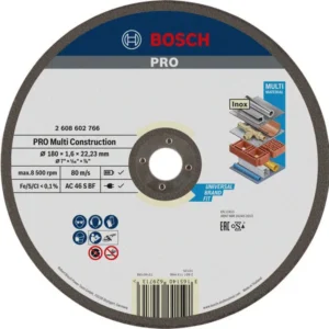 Bosch PRO Multi Material rezna ploča, 180×1,6×22,23 mm 2608602766