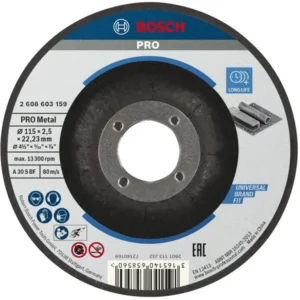 Bosch PRO Metal lepljena rezna ploča 115×2,5×22,23 mm 2608603159
