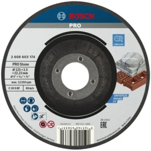 Bosch PRO Stone rezna ploča 125×2,5×22,23 mm 2608603174