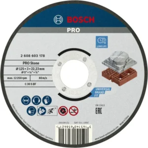 Bosch PRO Stone rezna ploča 125×3×22,23 mm 2608603178
