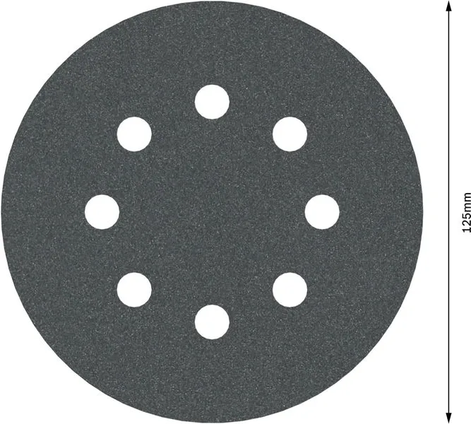 PRO F355 brusni disk 125 mm, G180, 5 kom 2608605118