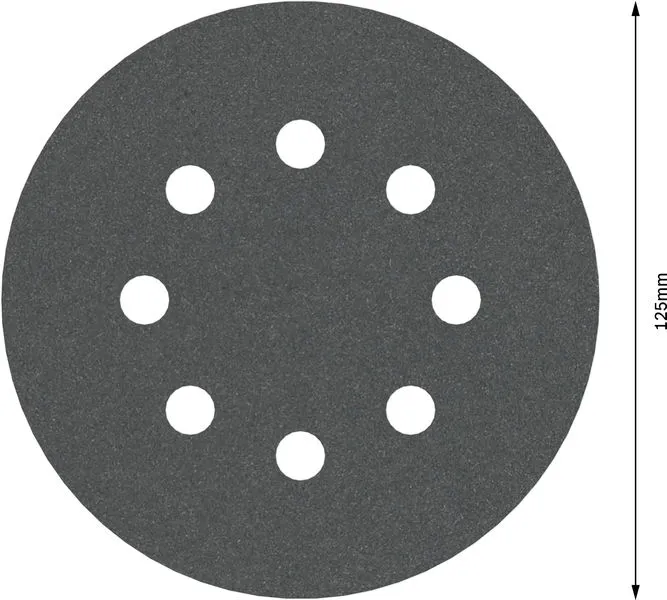 PRO F355 brusni disk 125 mm, G320, 5 kom 2608605120