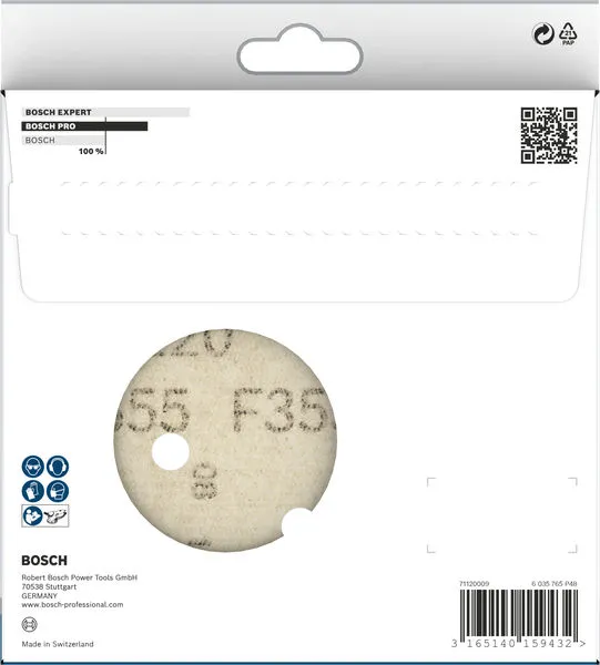 PRO F355 brusni disk 150 mm, G100, 5 kom 2608605125