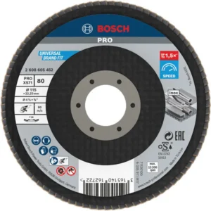 Bosch PRO X571 lamelna brusna ploča pod uglom 115 mm, G80 2608605452
