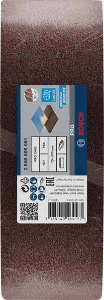 PRO X440 brusna traka 75×533 mm, G60, 10 kom 2608606081