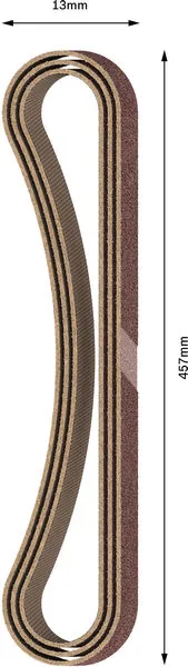 PRO X440 brusna traka 13×457 mm, G60, 3 kom 2608606204