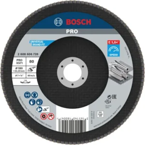 Bosch PRO X571 lamelna brusna ploča ravan 180 mm, G80 2608606739