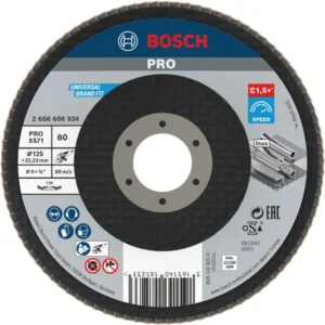 Bosch PRO X571 lamelna brusna ploča pod uglom 125 mm, G80 2608606924