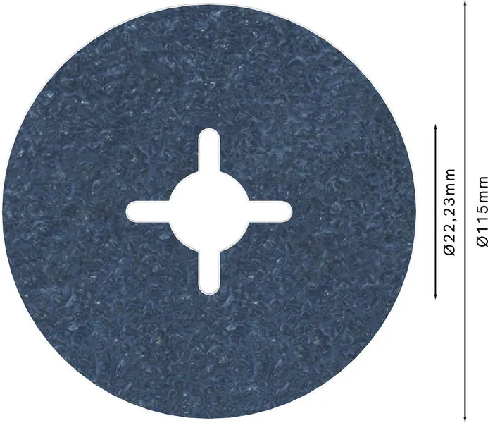 PRO R574 fiber disk 115 mm, G36 2608607254