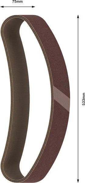 PRO X440 brusna traka 75×533 mm, G120, 10 kom 2608607259