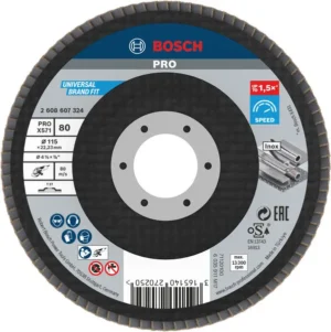 Bosch PRO X571 lamelna brusna ploča ravan 115 mm, G80 2608607324