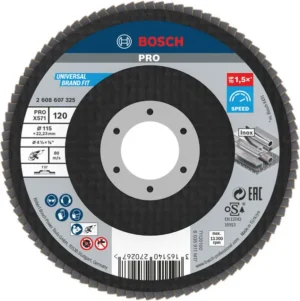 Bosch PRO X571 lamelna brusna ploča ravan 115 mm, G120 2608607325