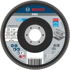 Bosch PRO X571 lamelna brusna ploča ravan 125 mm, G60 2608607327