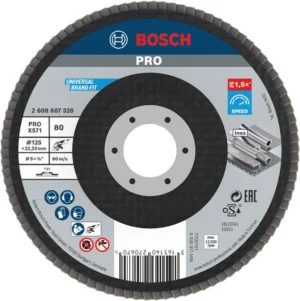 Bosch PRO X571 lamelna brusna ploča ravan 125 mm, G80 2608607328