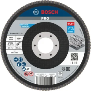 Bosch PRO X571 lamelna brusna ploča, ravan, 125 mm, G120 2608607329