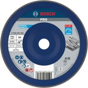 Bosch PRO X571 lamelna brusna ploča ravan 180 mm, G60 2608607343