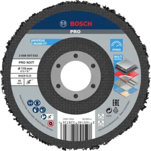 Bosch PRO N377 ploča za čišćenje 115 mm, 22,23 mm 2608607632