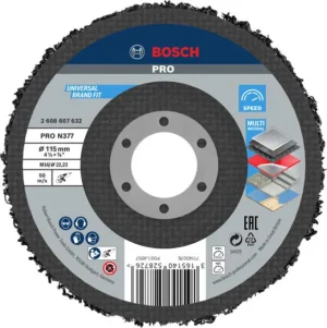 Bosch PRO N377 ploča za čišćenje 115 mm, 22,23 mm 2608607632
