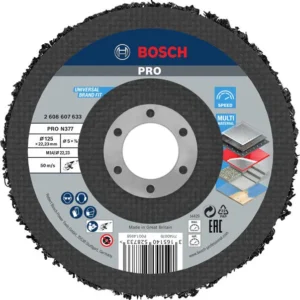 Bosch PRO N377 ploča za čišćenje 125 mm, 22,23 mm 2608607633