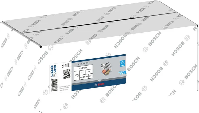 PRO Y580 brusna traka 100×285 mm, 90 mm, G40, 5 kom 2608608Z79