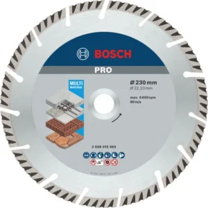Bosch PRO Multi Material dijamantska rezna ploča 230×22,23 mm, 10 kom 2608615066