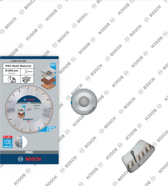 PRO Multi Material dijamantska rezna ploča 300×20 mm 2608615068