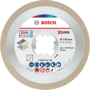 Bosch Ceramic rezna ploča, 110×7,5 mm, otvor X-Lock 2608615136