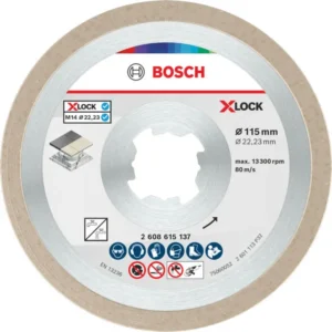 Bosch Ceramic Dijamantska rezna ploča 115×7 mm, otvor X-Lock 2608615137