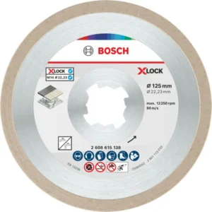 Bosch Ceramic Dijamantska rezna ploča 125×7 mm, otvor X-Lock 2608615138