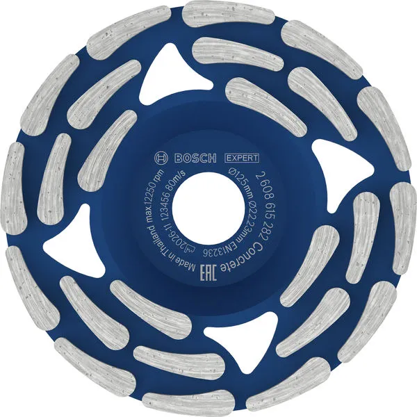 Bosch EXPERT Concrete dijamantska glava za brušenje 125×22,23×5 mm 2608615282