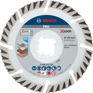 Bosch PRO Multi Material dijamantska ploča, 125 x 22,23 mm, X-Lock, 2 kom. 2608615286