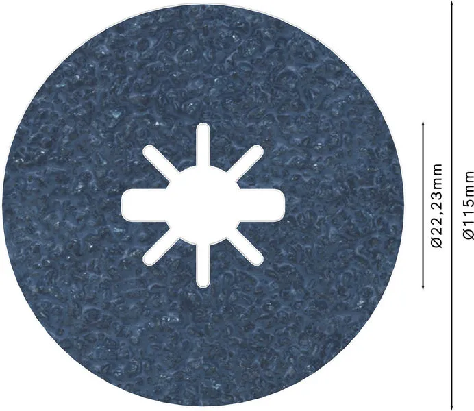 PRO R574 X-Lock fiber disk 115 mm, G24 2608619153