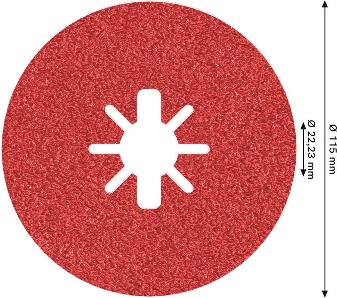 PRO R780 X-Lock fiber disk, 115 mm, G50 2608619178