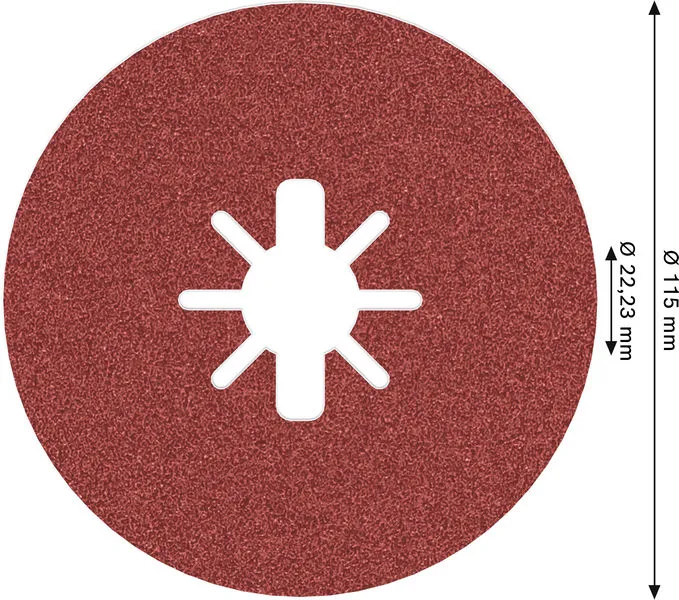 PRO R780 X-Lock fiber disk 115 mm, G80 2608619180
