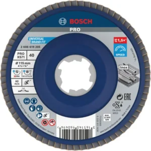 Bosch PRO X571 lamelna brusna ploča ravan 115 mm, G40, X-Lock 2608619205