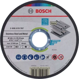 Bosch Stainless Steel and Metal rezna ploča 115 x 1 x 22,23 mm 2608619767