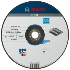 Bosch PRO Metal lepljena rezna ploča 230×2,5×22,23 mm 2608619776