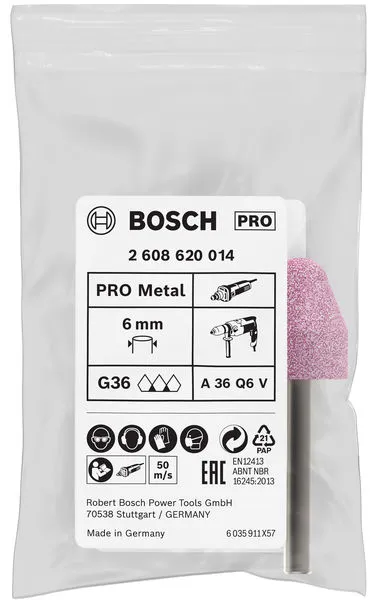 PRO Steel set brusnih vrhova 20×25 mm, G60, kupasti 2608620014