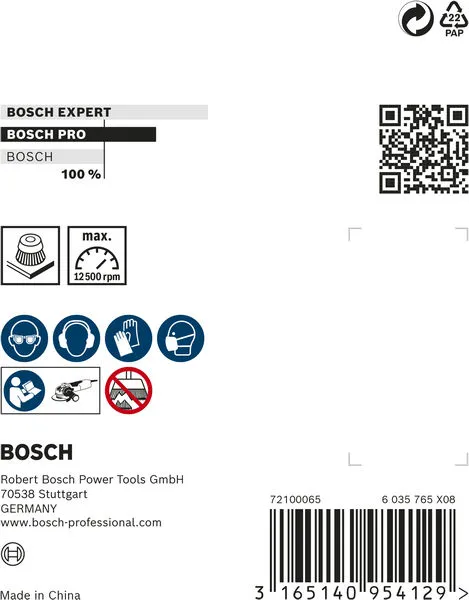 PRO Metal heavy X-Lock lončasta četka 75×0,35 mm 2608620726